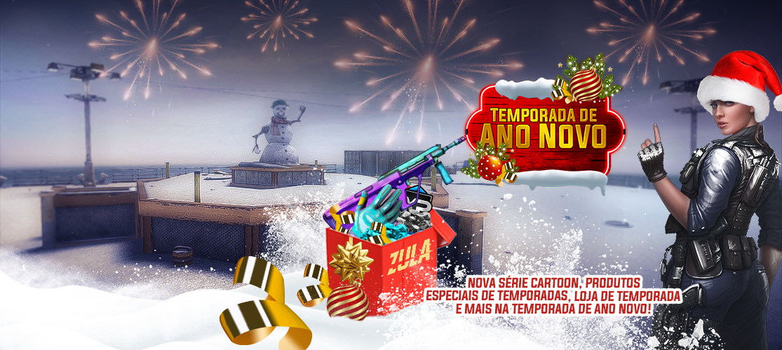 Temporada de Ano Novo é na Zula!